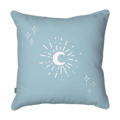 Moonshine Blue Cushion