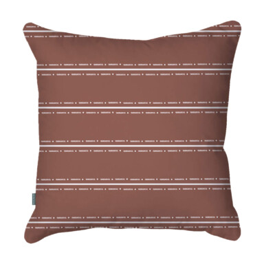 Ikat Stripe Burnt Orange