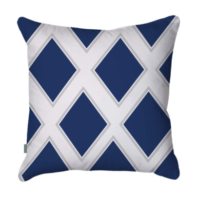 Diamond Blue Cushion