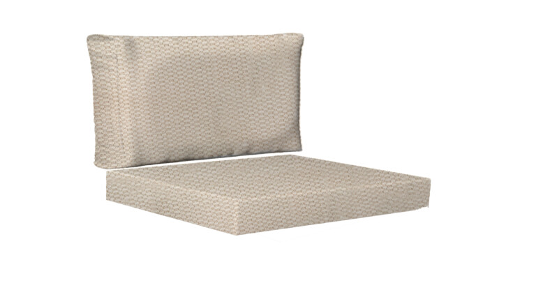 Indoor Corner Rectangle Base and Back Cushions