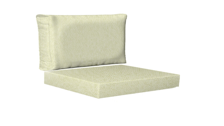 Indoor Rectangle Base and Back Cushions