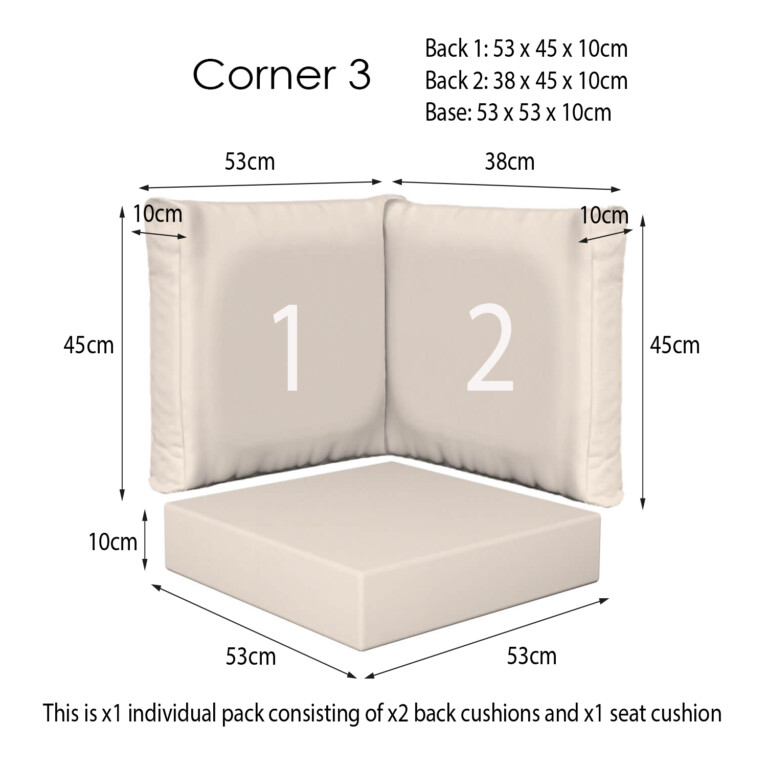 Oakley Canvas Corner Sets