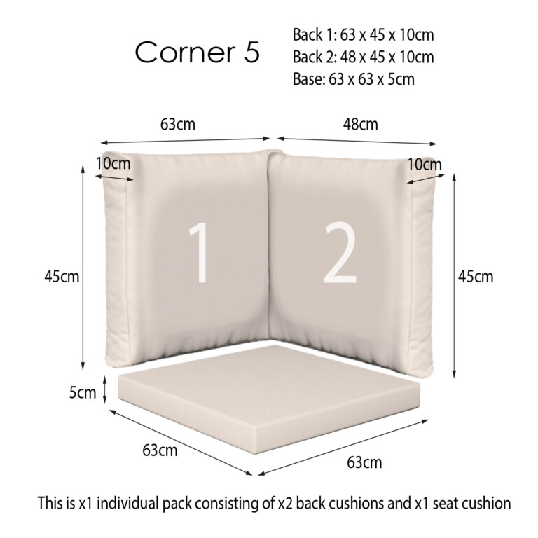 Oakley Canvas Corner Sets