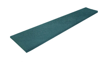 Plush Teal Bench Pad