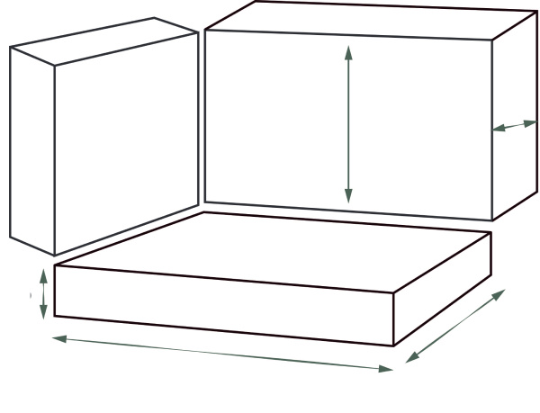 Indoor Corner Rectangle Base and Back Cushions