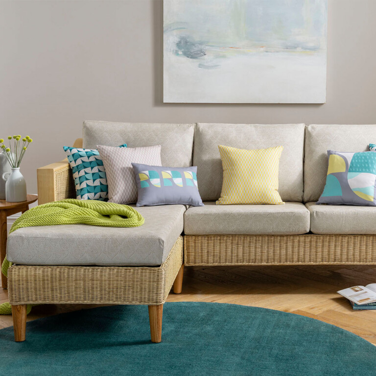 Indoor Rectangle Base and Back Cushions