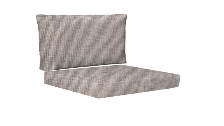 Indoor Corner Rectangle Base and Back Cushions