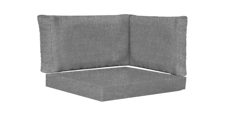 Indoor Corner Rectangle Base and Back Cushions