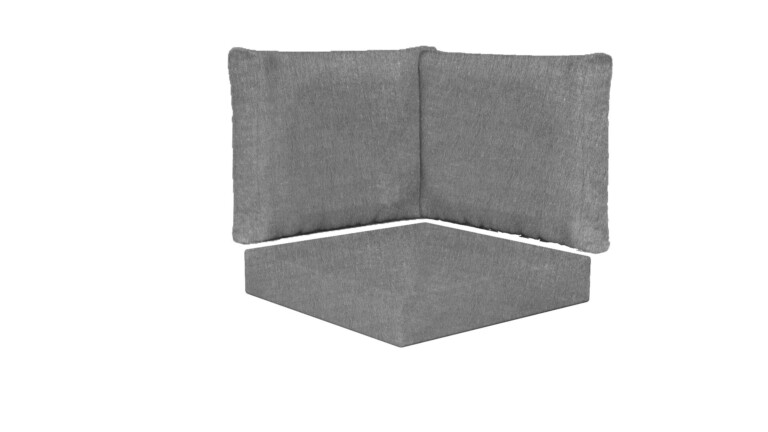 Indoor Corner Square Base and Back Cushions