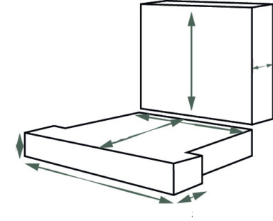 Indoor T Shape Base and Back Cushions