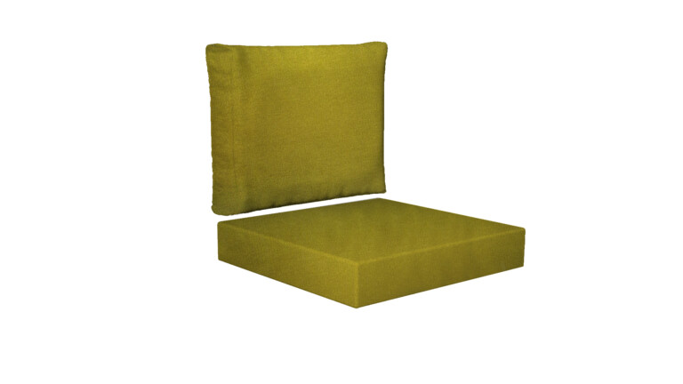 Indoor Square Base and Back Cushions