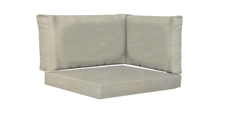 Indoor Corner Rectangle Base and Back Cushions