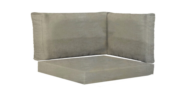 Indoor Corner Rectangle Base and Back Cushions